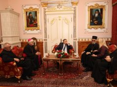 Званичници Српске на слави митрополита бањалучког Јефрема (ФОТО)