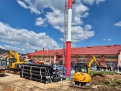 Почела изградња кружног тока у Палама (Фото)