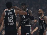 “Партизан“ славио у евролигашком “вечитом дербију“