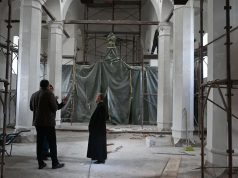 Начелник Страхиња Башевић обишао радове на реконструкцији Цркве Светог пророка Илије у Сокоцу