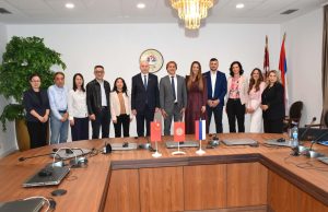 Кулић са делегацијом Шангајског политехничког универзитета