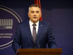 Минић: Подршка иницијативи за забрану ратне заставе тзв. Армије БиХ
