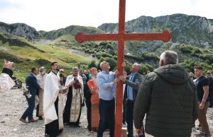 Освећено земљиште и пободен крст за будући храм на Зеленгори