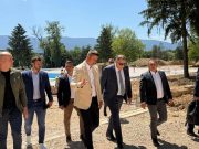 Ћосић: Источно Сарајево је огледало Републике Српске; Катић: Изградња комплекса отворених базена један од већих инфраструктурних пројеката (Фото)
