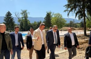 Ћосић: Источно Сарајево је огледало Републике Српске; Катић: Изградња комплекса отворених базена један од већих инфраструктурних пројеката (Фото)