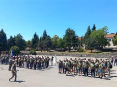 Више од 400 питомаца некадашње Школе резервних официра пјешадије 15. пут у својој касарни