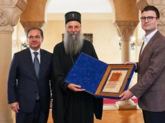 Патријарх са Марковићем и Вајдићем о јачању односа са администрацијом САД на темељу заједничких хришћанских вриједности