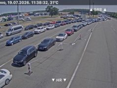 Гужве на хрватским ауто-путевима и граничним прелазима