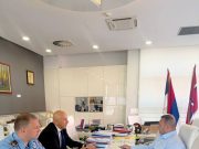 Ћосић се састао са директором Полиције Републике Српске Синишом Кострешевићем (Фото)