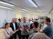 Фоча: Минић у посјети предузећу „Графо Балкан“ (Видео)
