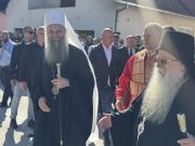 Патријарх Порфирије стигао у Братунац (ФОТО)