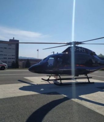 Пацијент из Бањалуке хеликоптером превезен у Београд