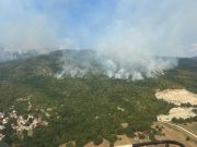 На пожариште у невесињском селу Хумчани избачено 50 тона воде