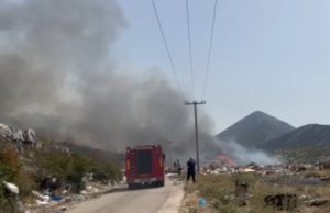 Ћурић прогласио ванредну ситуацију на локалитету Зупци и Ободина; Пожар на градској депонији у Требињу (ВИДЕО)