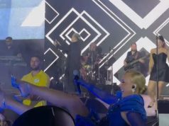 Лепа Брена пала на концерту у Будви