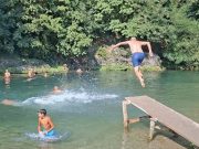 Оживјеле плаже уз Ћехотину и Дрину- на Крвавцу као некада