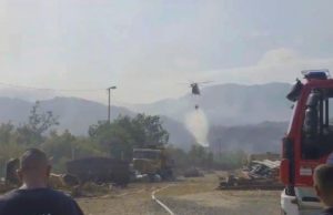 Стање на пожаришту код Требиња стабилно