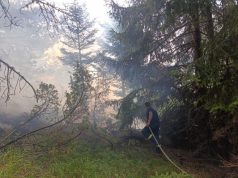 На Требевићу букте нова пожаришта, објекти и животи људи нису угрожени (ФОТО/ВИДЕО)