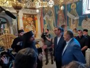 Вучић и Додик у манастиру Рмањ: Епархија бихаћко-петровачка кључна за опстанак Срба у Крајини (ФОТО/ВИДЕО)