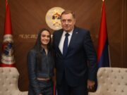 Додик честитао Ћирковићевој на одбрани титуле првака Европе
