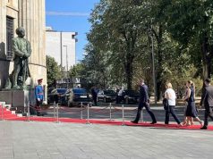 Пелег стигла у Палату Републике, састанак са руководством (Конференција за новинаре)