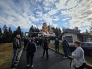 Света архијерејска литургија у Заваиту
