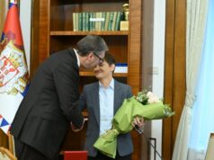 Брнабић: Част што сам дужност преузела од Вучића, Србија неће имати таквог предсједника