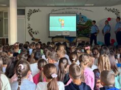 У Власеници одржано предавање „Заштитимо дјецу у саобраћају“