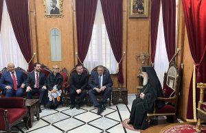 У Јерусалиму почео састанак Милорада Додика и патријарха Теофила Трећег
