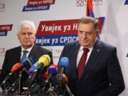 У Бањалуци састанак лидера СНСД-а и ХДЗ-а БиХ; Поручили да настављају политичку сарадњу