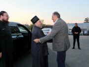 Додик са митрополитом будимским Лукијаном: Српска увијек уз цркву и народ гдје год живјели