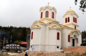 При крају грађевински радови на Храму Светог Василија Великог на Јахорини
