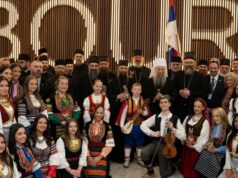 Патријарх Порфирије свечано дочекан на аеродрому у Мелбурну