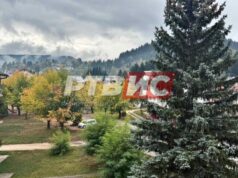 Данас тмурно са кишом, на планинама вечерас снијег