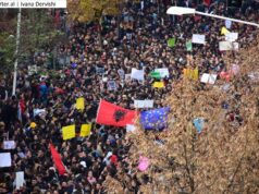 Настављени протести студената у Тирани